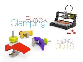 clamping block cnc 3018 banggood1111 clamp 3d print model - Mito3D