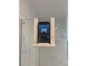 iphone ipad shower shelf duschhalterung 3d print model - Mito3D