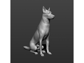 alemán pastor perro animal beagle bestia sabueso defensor perrito colmillos figuritas mamífero miniaturas mascota 3d print model - Mito3D