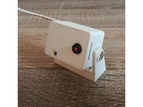 esp32-cam housing mount arduino camera esp32 3d print model - Mito3D