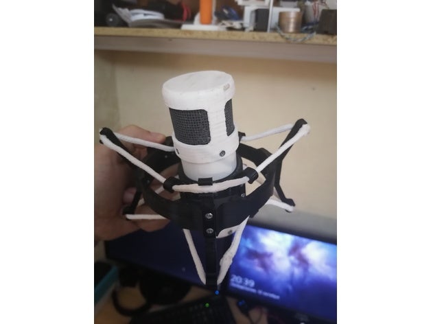 kondansatör mikrofon vücut stüdyo 3D print model - Mito3D