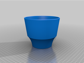 planting pots sizes 3d print model - Mito3D