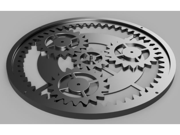 planetary gear gears gearbox 3D print model - Mito3D