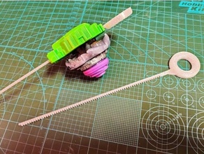 beyblade Estallar lanzacohetes cabo desgarre 3d print model - Mito3D