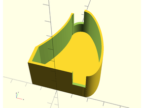 cap awning 3d print model - Mito3D