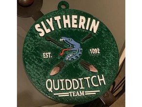 slytherin quidditch harry potter 3d print model - Mito3D