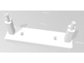 wc suporte rolo papel 3d print model - Mito3D