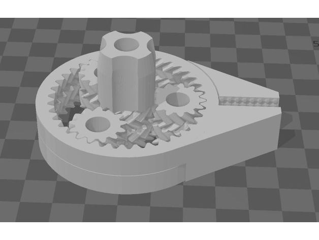falcon clamp long handle 3D print model - Mito3D