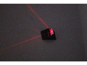 einstellbar Laser Spiegel montieren 3d print model - Mito3D