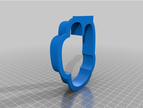 among us crewmate cookie cutter 3d print model - Mito3D