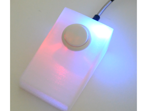 Fuß angetrieben drücken unterhalten Taste Arduino Profi Mikro Fall Mantel LED 3d print model - Mito3D