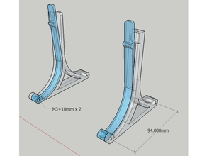 photographic sweep stand 3d print model - Mito3D