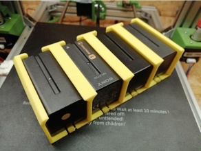 np-f 770 battery holder akku batterie cover lp-e np-f770 np-fw np-fw50 sony 3d print model - Mito3D