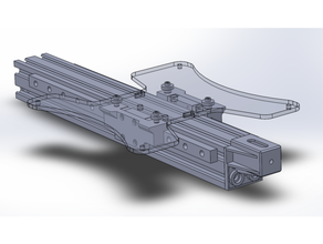 y-axis linear bearing mod mgn12h ender 3 v2 ender3v2 rail yaxis 3d print model - Mito3D