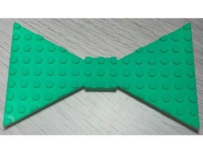 Lego cravatta farfalla 3d print model - Mito3D