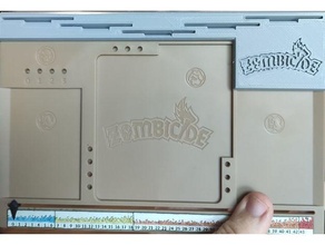 zombicide card expansion slot holder 3d print model - Mito3D