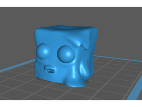 legendary melting cube 3d print model - Mito3D