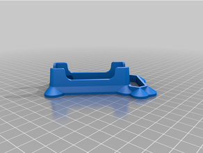 Himbeere pi 4 Stand + ssd Gehege Adapter Slot 3d print model - Mito3D