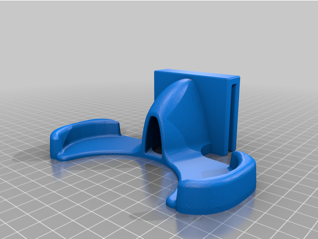 oculus rift gen2 touch case mount thermaltake core p5 p3 3D print model - Mito3D