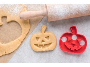 cookie cutter pumpkin 3d print model - Mito3D