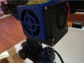tronxy xy2 pro fan duct airflow creality ender 3 3d print model - Mito3D