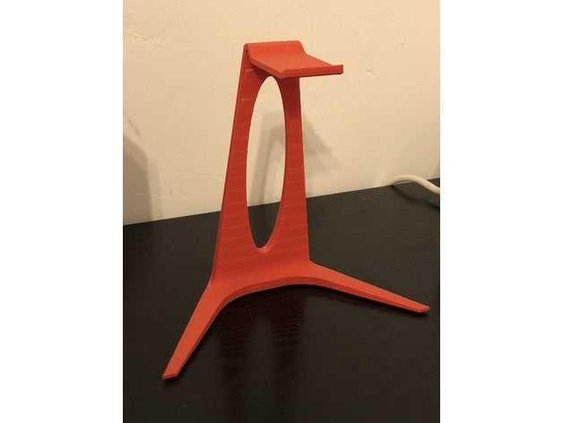 auricolare In piedi 20 cuffia appendiabiti single pezzo Stampa 3D print model - Mito3D