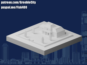 greeblecity maison colline 3d print model - Mito3D