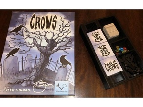 crows game box insert boardgame boardgames boardgame accessories boardgame insert boardgame organizer