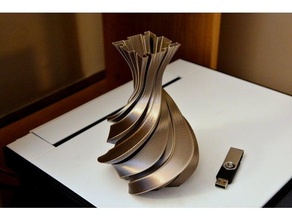 vaso 318 v1 recipiente flor 3d print model - Mito3D