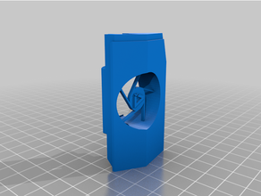 dagoma descortés cache cuna ventilador 30mm accesorios dagomaniack frambuesa 3d print model - Mito3D