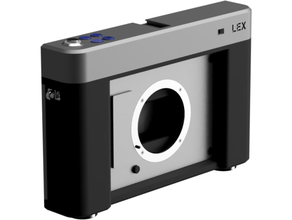 Lex óptico Câmera mount 3d print model - Mito3D