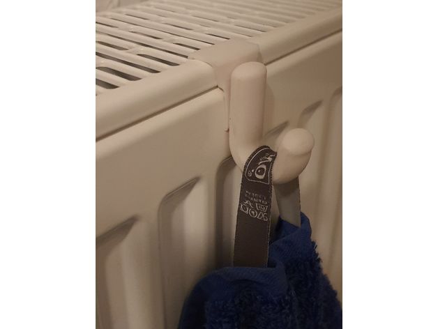 multiclip hook kermi radiators radiator 3D print model - Mito3D