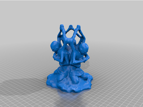 balta heykeltıraş idol 3d print model - Mito3D