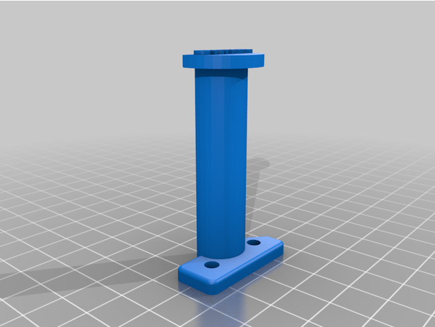 porta carrete agujero chico paraca anycubic i3 mega 3D print model - Mito3D