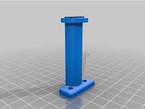 porta bobine trou chico para anycubic i3 méga 3d print model - Mito3D