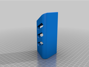 nerf module longue frappe éclat suppresseur moquer 3d print model - Mito3D