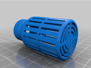 tetra whisper iq tank filter - short intake strainer extension aquarium fish power 3d print model - Mito3D