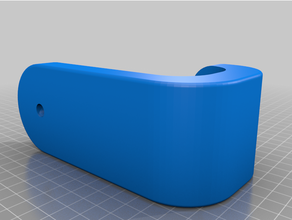 sencillo toalla gancho soporte pared percha 3d print model - Mito3D