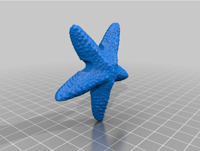 starfish reel household 3d print model - Mito3D