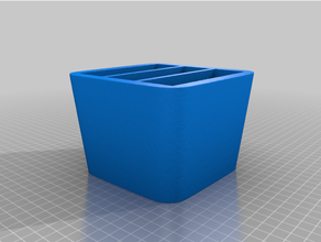giraffe-patterned table organizer household organization 3d print model - Mito3D