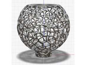 Voronoi Lamba e27 Led ampul 3d print model - Mito3D