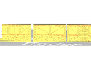 zindan sopaları starlink tudor walls evler 3d print model - Mito3D