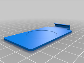 nfc tag plate da vinci color 3d print model - Mito3D