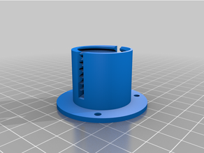 Edison vidalamak şapka güneş ampul Kulp destek 3d print model - Mito3D