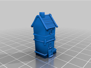 dibujos animados casa 3d print model - Mito3D