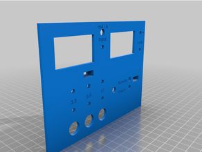 bench power supply atx psu mount 3d print model - Mito3D