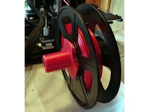 creality cr-6 se support bobine filament spool holder 3d print model - Mito3D