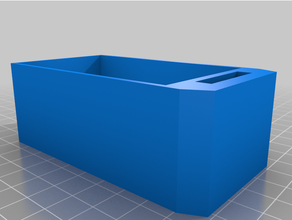 fimi x8 batería bahía polvo cubierta carcasa funda 3d print model - Mito3D