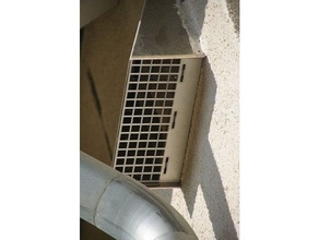 ventilation grille air gril forcée 3d print model - Mito3D