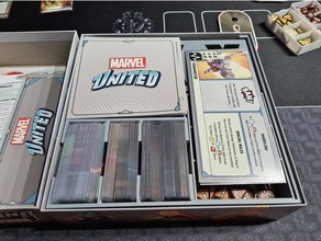 marvel united insert board game boardgame 3d print model - Mito3D